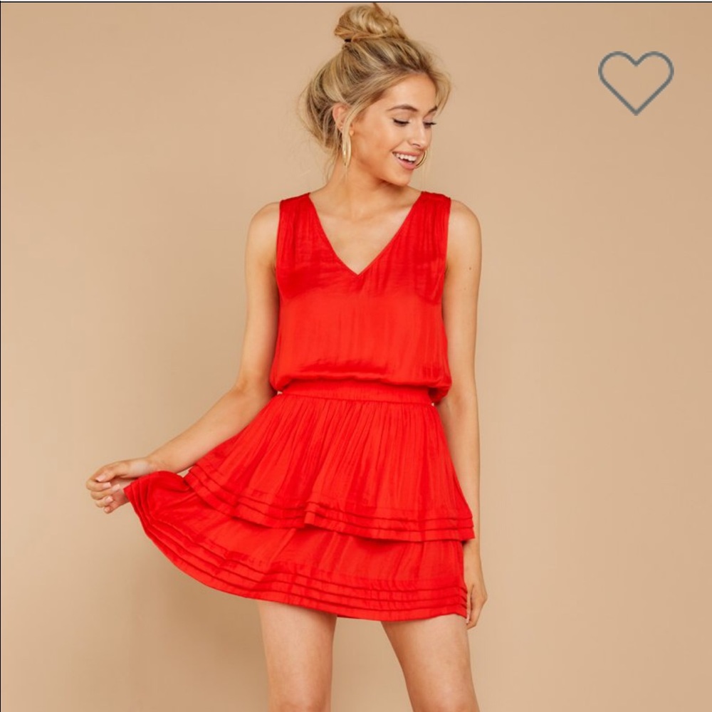 Boutique red dress